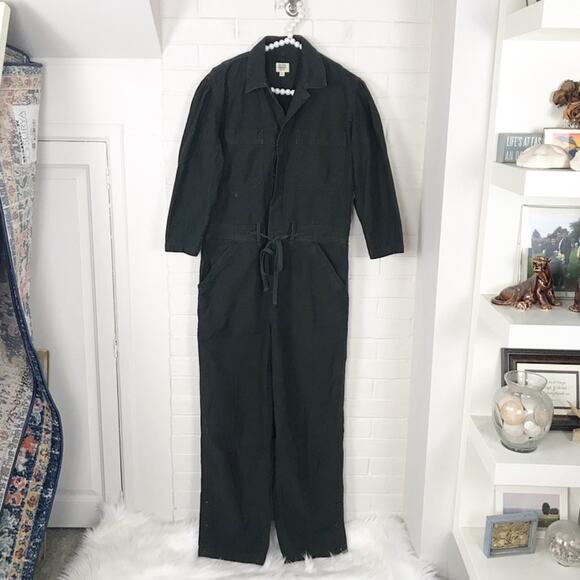 Citizens of Humanity Frida Jumpsuit in Dark Olive Size S - Picture 4 of 16